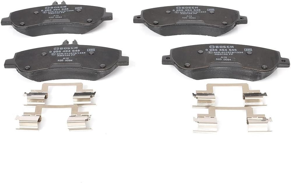Bosch Bremsklötze Bremsbeläge Bremsbelagsatz 0 986 494 648