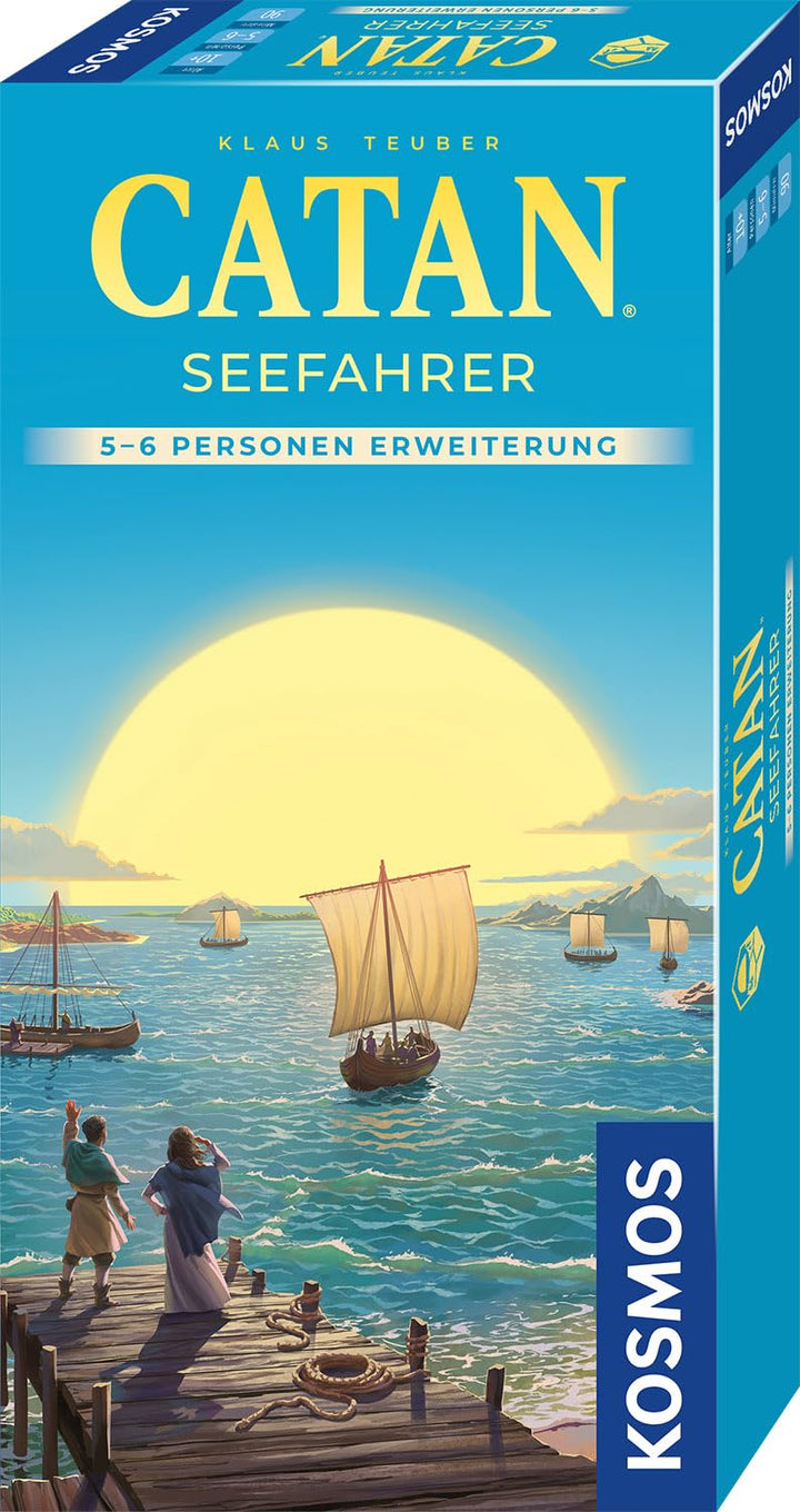 Kosmos 685126 Catan - Seefahrer Ergänzung für 5-6 Personen, Ergänzung zur Catan Erweiterung Seefahre