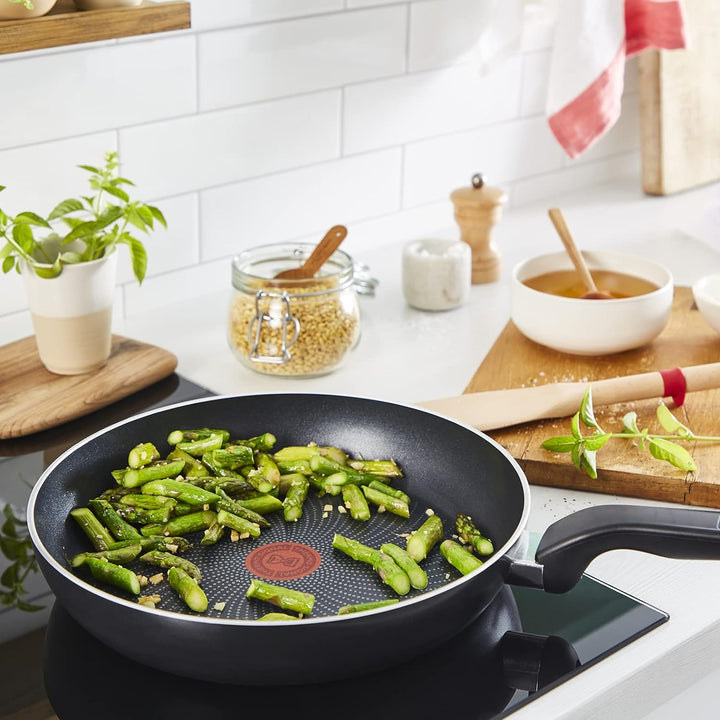 Tefal Generous Cook C2770453, Bratpfanne 24 cm, Sichere, Antihaft-Beschichtung, dicker Induktionsbod