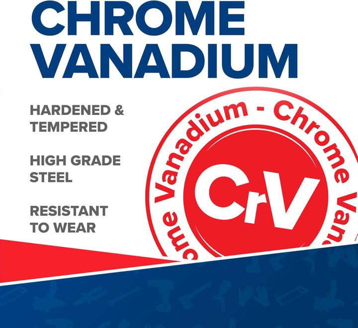 SEALEY Stubby Ratchet-Maulschlüssel-Satz 12er Metric