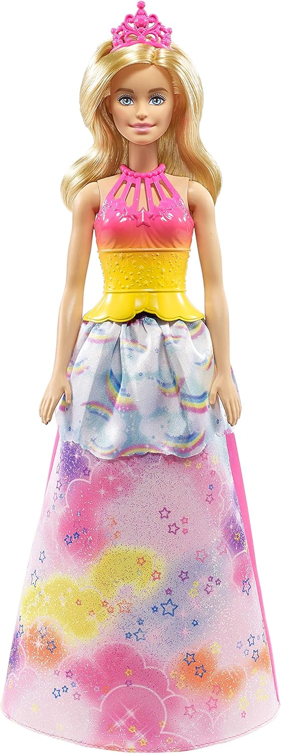 Mattel Barbie FJD08 Dreamtopia Regenbogen-Königreich 3-in-1 Fantasie Puppe Geschenkset Single, Singl