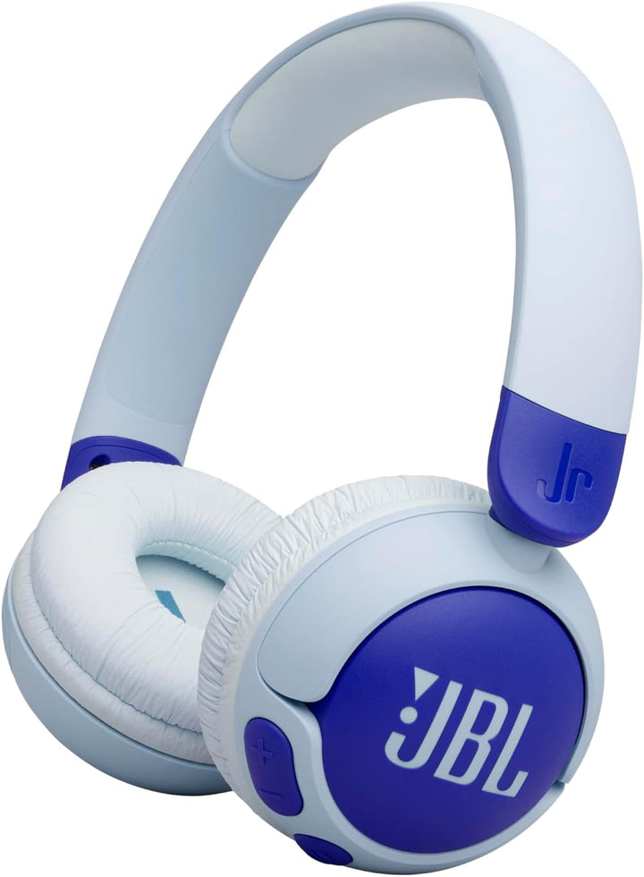 JBL Junior 320 BT, Kabellose On-Ear Bluetooth-Kopfhörer mit eingebautem Mikrofon für Kinder, 50 h Wi