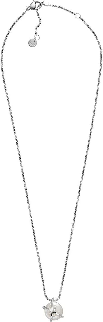 SKAGEN Set Für Frauen Agnethe, Länge: 406mm+50mm, Breite: 11mm, Höhe: 14.2mm Silber Edelstahl Set, S
