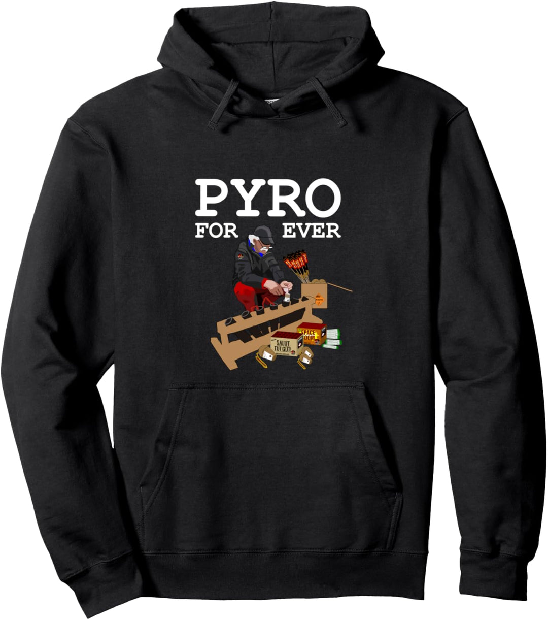 Oldman Pyro Für immer Pullover Hoodie