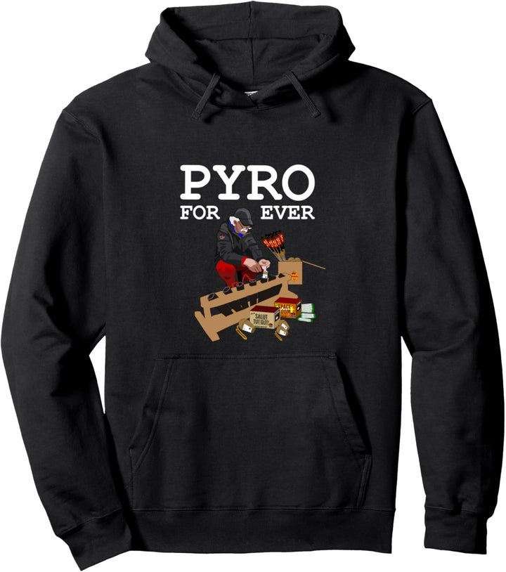 Oldman Pyro Für immer Pullover Hoodie