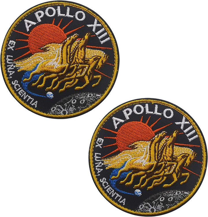 NASA Apollo Mission Apollo1 7 8 9 10 11 12 13 14 15 16 17 Patch Patch Patch Set Bestickter Aufnäher