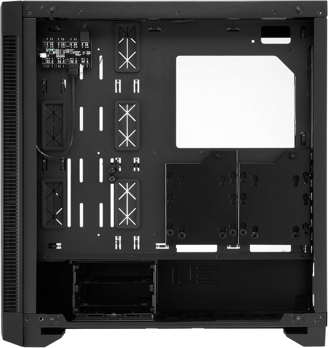 Sharkoon Elite Shark CA200G, PC-Gehäuse, ARGB, 8-Fach RGB-Steuerung, klassischer und vertikaler Graf