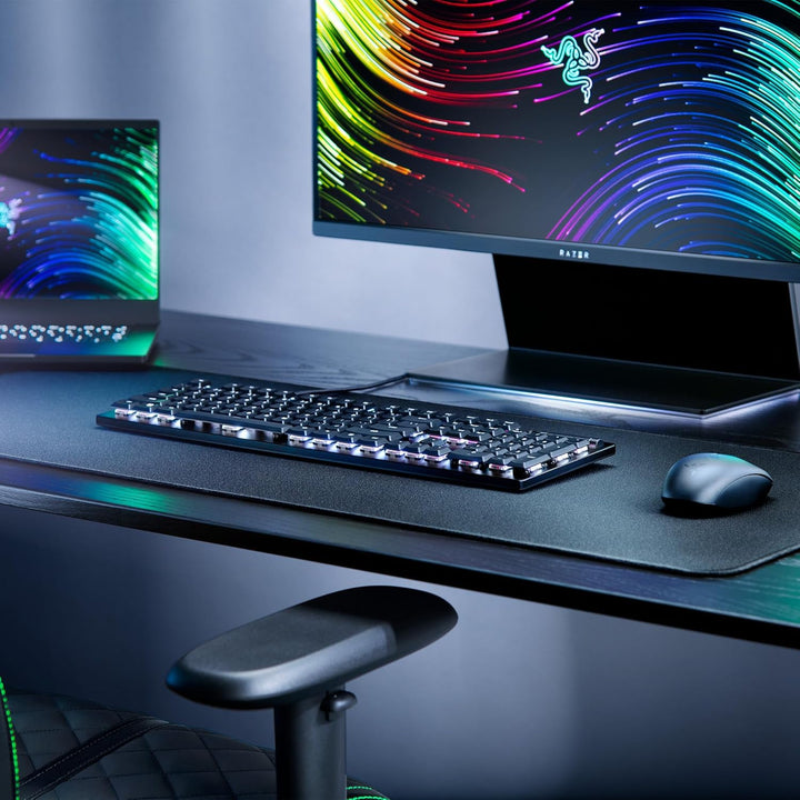Razer DeathStalker V2 (Red Switch) - Optische Low-Profile-Gaming-Tastatur (Lineare Optische Switches