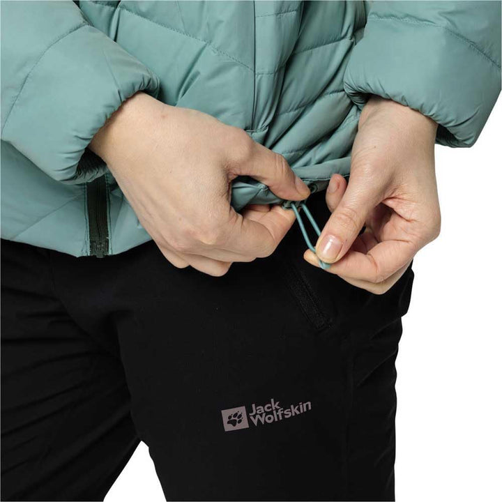 Jack Wolfskin Damen Tundra Down Hoody W Daunenjacke, M Sea Foam