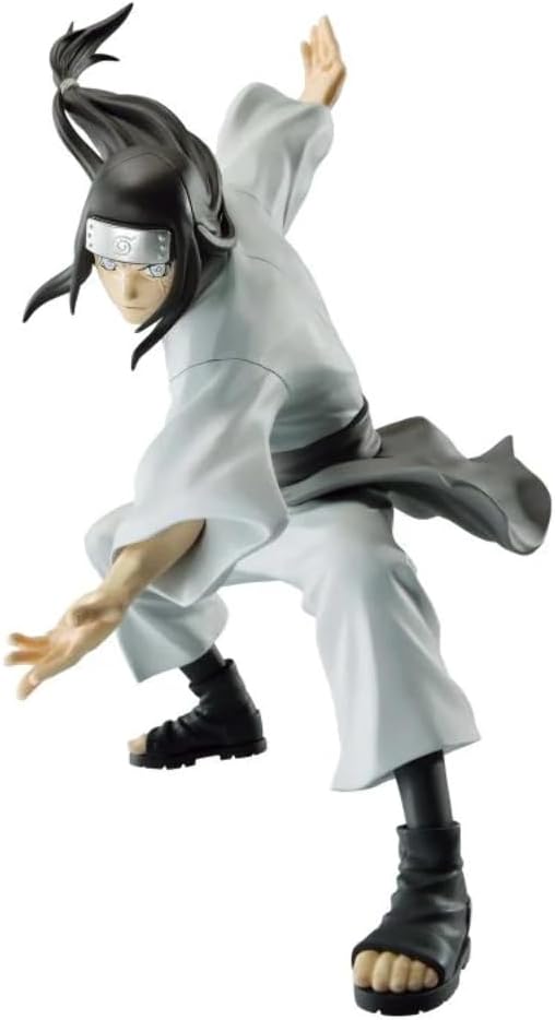 Banpresto Figur Statue Hyuuga Neji Naruto Shippuden - Vibration Stars BP19438 - Höhe 15cm - Mehrfarb