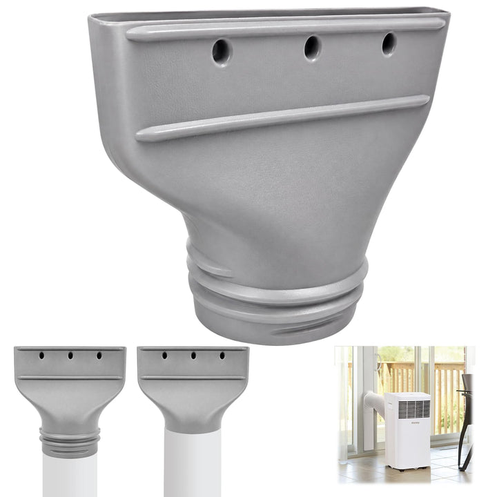 Abluftschlauch Adapter Flach 130/150 mm, Fensteradapter