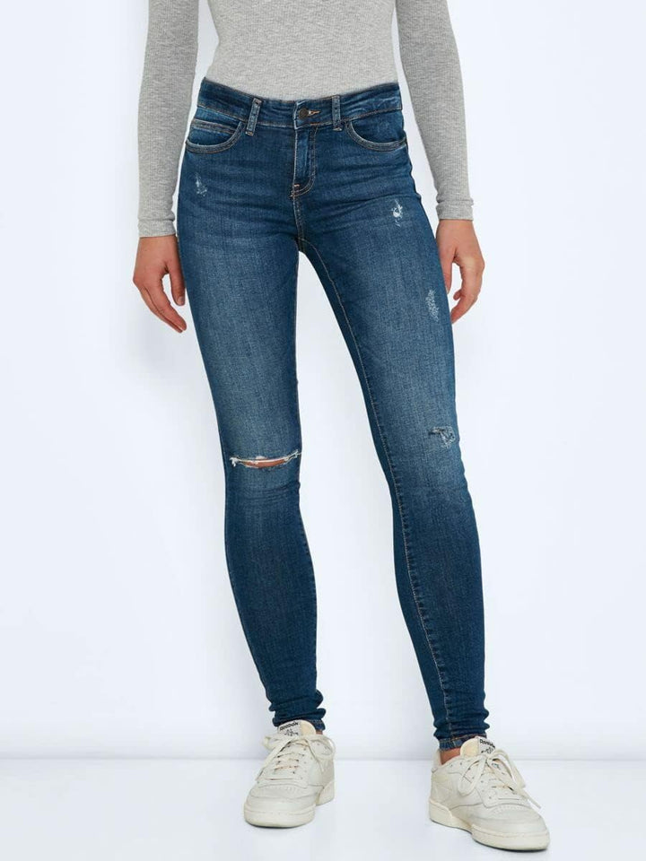 Noisy may Damen Jeans 25W / 30L Medium Blue Denim/, 25W / 30L Medium Blue Denim/