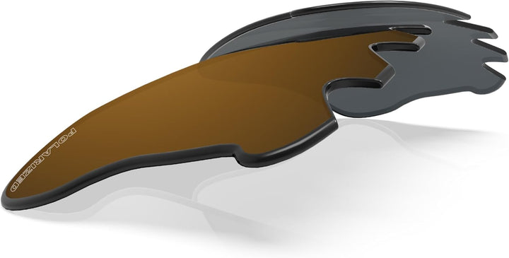 BlazerBuck Anti-salz Polarisierte Ersatzgläser für Oakley Flak Jacket XLJ - Entlüftet Perlengold