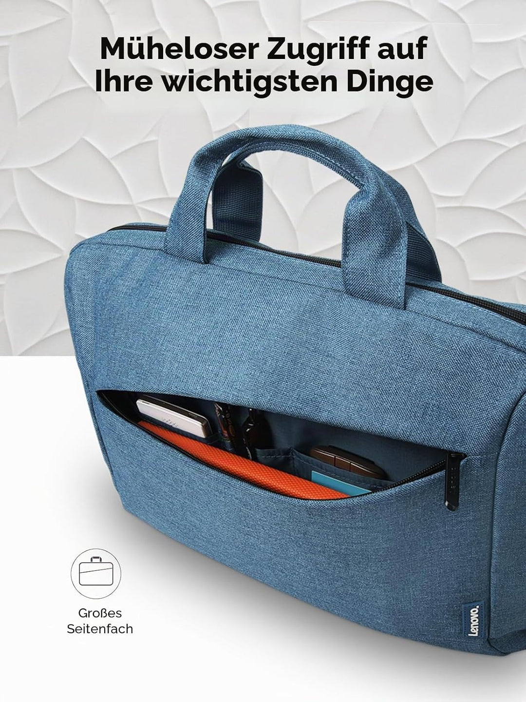 Lenovo GX40Q17230 15.6" Laptop Tasche Casual Toploader T210 Blau Casual Toploader - Blau Single, Cas