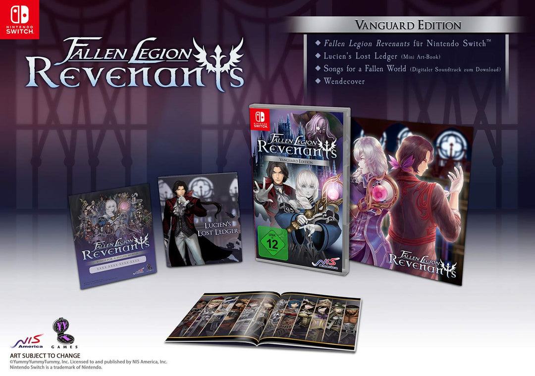 Fallen Legion Revenants Vanguard Edition (Nintendo Switch) Nintendo Switch Vanguard Edition, Nintend