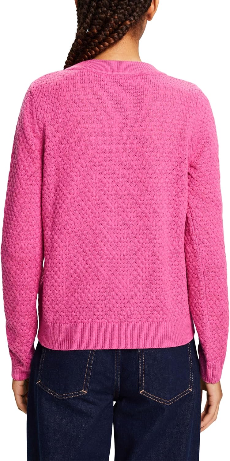 Esprit Damen 103ee1i355 Pullover XXS 661/Pink Fuchsia 2, XXS 661/Pink Fuchsia 2