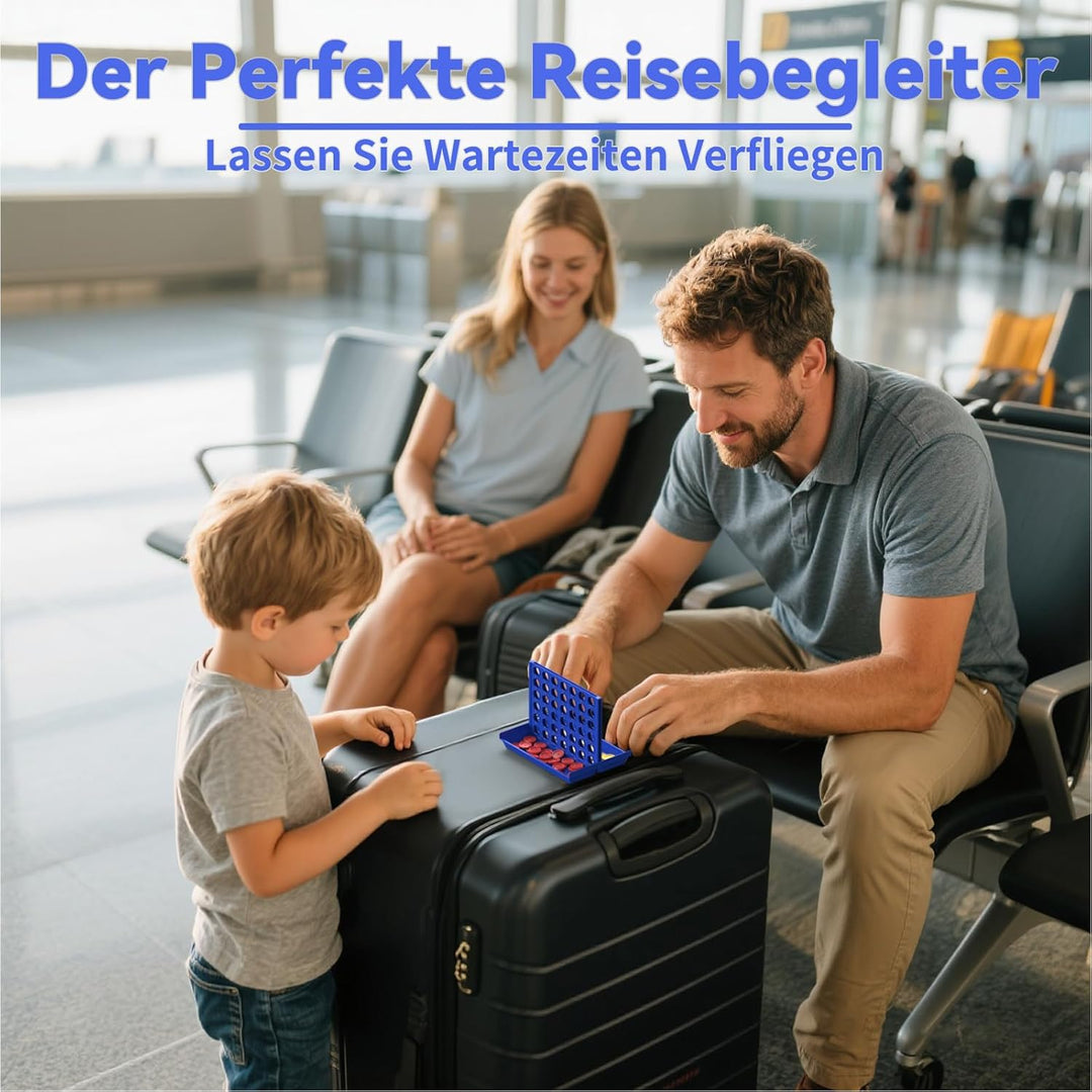 Pup Go 8er Pack 4 in Einer Reihe Brettspiel Kinder 3 4 5 6 7 8 9 10 + Jahre, Reise- und Gesellschaft