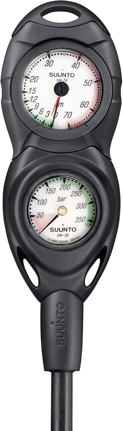 Suunto Dive Combo Konsole CB-2 IN LINE, 300 bar Druckmesser 300 bar/70 m, 300 bar/70 m