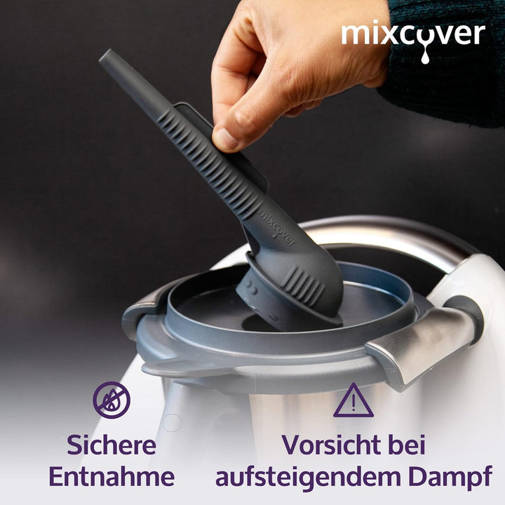 mixcover Steamy Dampfumleiter kompatibel mit Thermomix TM6 TM5 TM31 Monsieur Cuisine Connect Monsieu