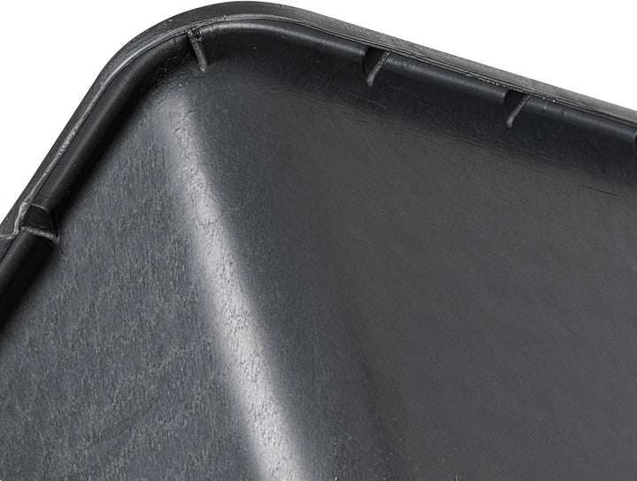 BURI 5 Stück Mörtelwanne 65 Liter Mörtelkasten rechteckig, schwarz - Baueimer Maurerkasten Mörtelküb