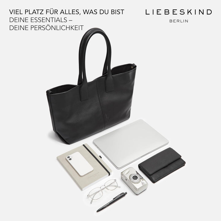 Liebeskind Damen Puffy Chelsea Shopper M Champagne, Champagne