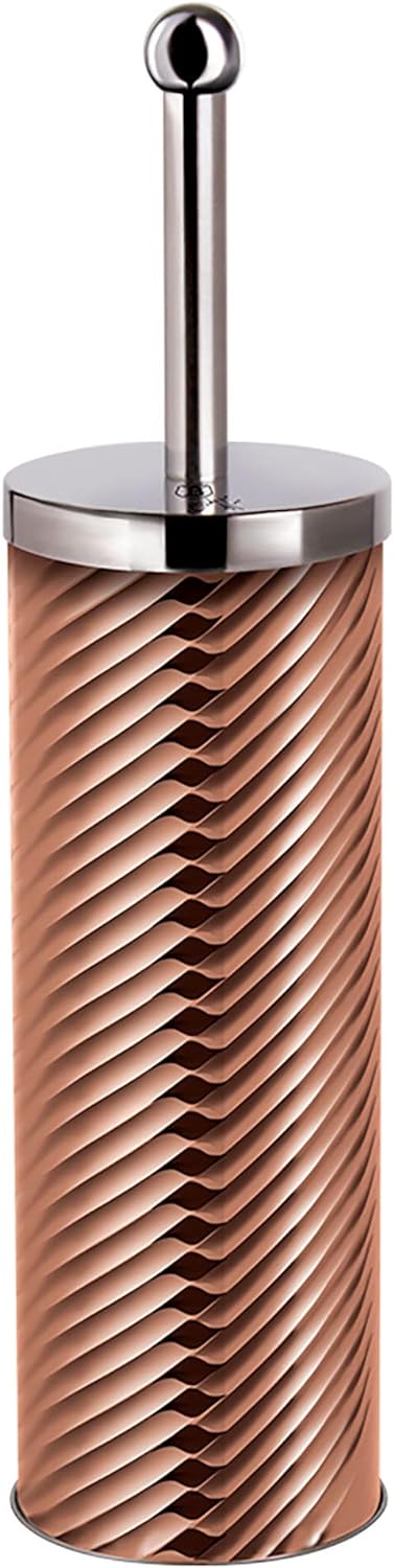Berlinger Haus Rose Gold Toilettenbürste 40 cm für Badezimmer, Bürstenhalter Edelstahl, Spritzwasser
