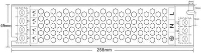 24V LED Trafo dimmbar - 60 bis 200 Watt IP67-24 Volt DC - TRIAC & 0/1-10V - kein Flimmern, kein Raus