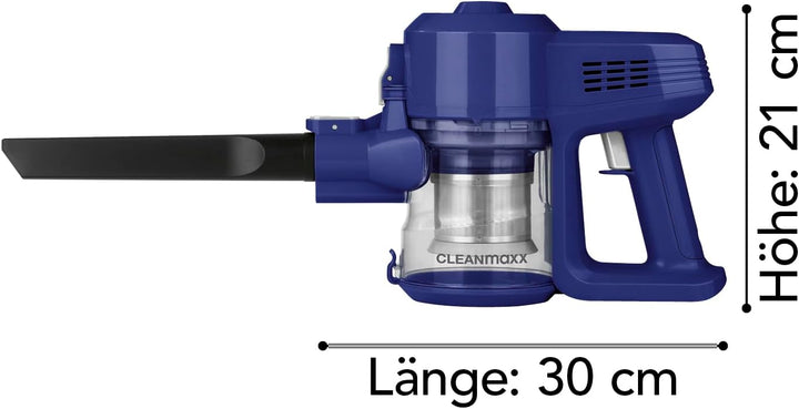 CLEANmaxx Kabelloser Hand- und Bodenstaubsauger | Flexible & kraftvolle Reinigung für EIN rundum sau