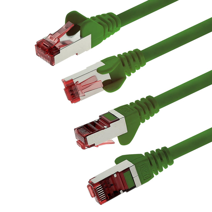 1aTTack.de - 10x 7,5m CAT6 Patchkabel S/FTP PIMF Schirmung CAT.6 RJ45 Netzwerkkabel Ethernetkabel DS