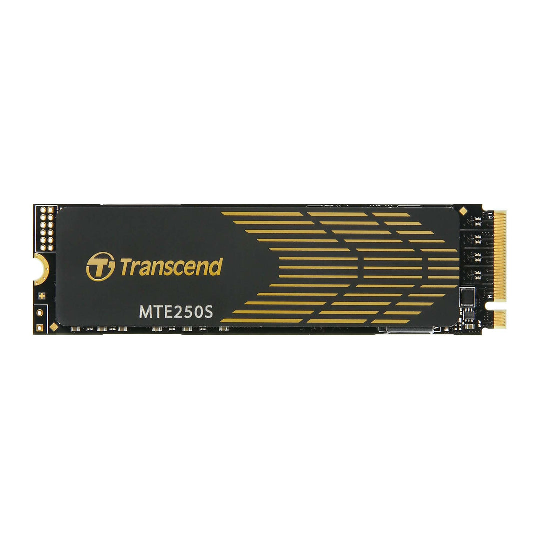 Transcend 4TB M.2 2280 PCIe Gen4x4 NVMe SSD - TS4TMTE250S 4T 22mm x 80mm x 3.77 mm, 4T 22mm x 80mm x