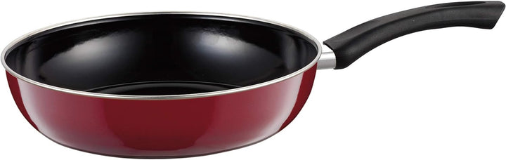 Riess, 0057-008, Emaille Pfanne extra stark, NOUVELLE- ROSSO EXTRA STARK, Durchmessser 28 cm, Höhe 6