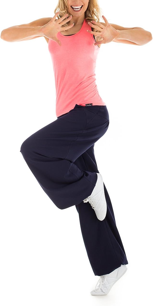 WINSHAPE Damen Trainingshose Dance Fitness Freizeit Sport S Extra Lang Night-blue, S Extra Lang Nigh