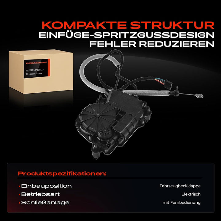 Frankberg Heckklappenschloss Kofferraum Türschloss Hinten Kompatibel für G30 F90 G01 F97 2016-2020 5
