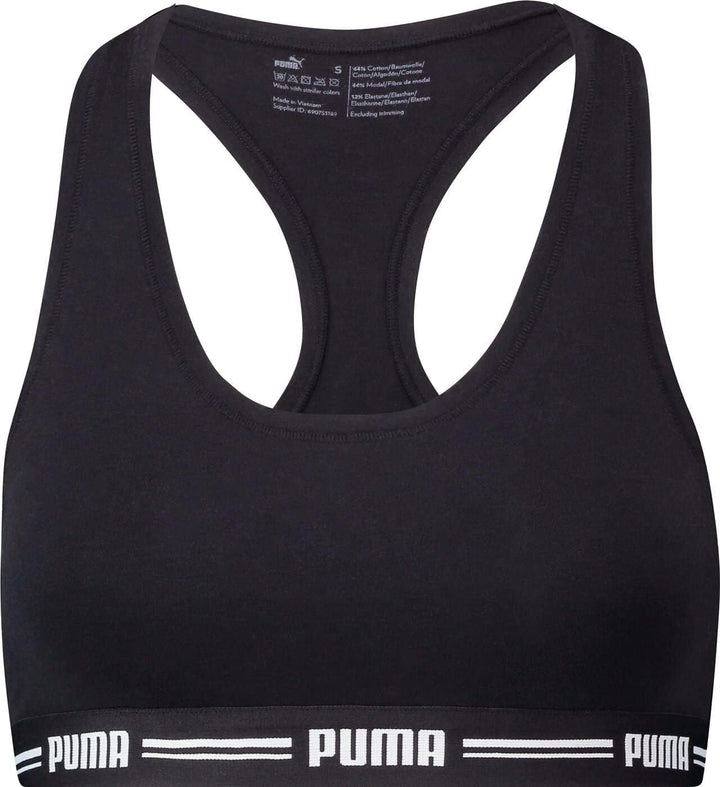 PUMA Damen Hipster (5er Pack) S Mehrfarbig/Schwarz, S Mehrfarbig/Schwarz