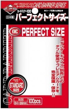 KMC Sammelkartenhüllen in perfekter Grösse, Deckschutz, Standardgrösse 64 x 89 mm – 10 Sets, 10 Pack
