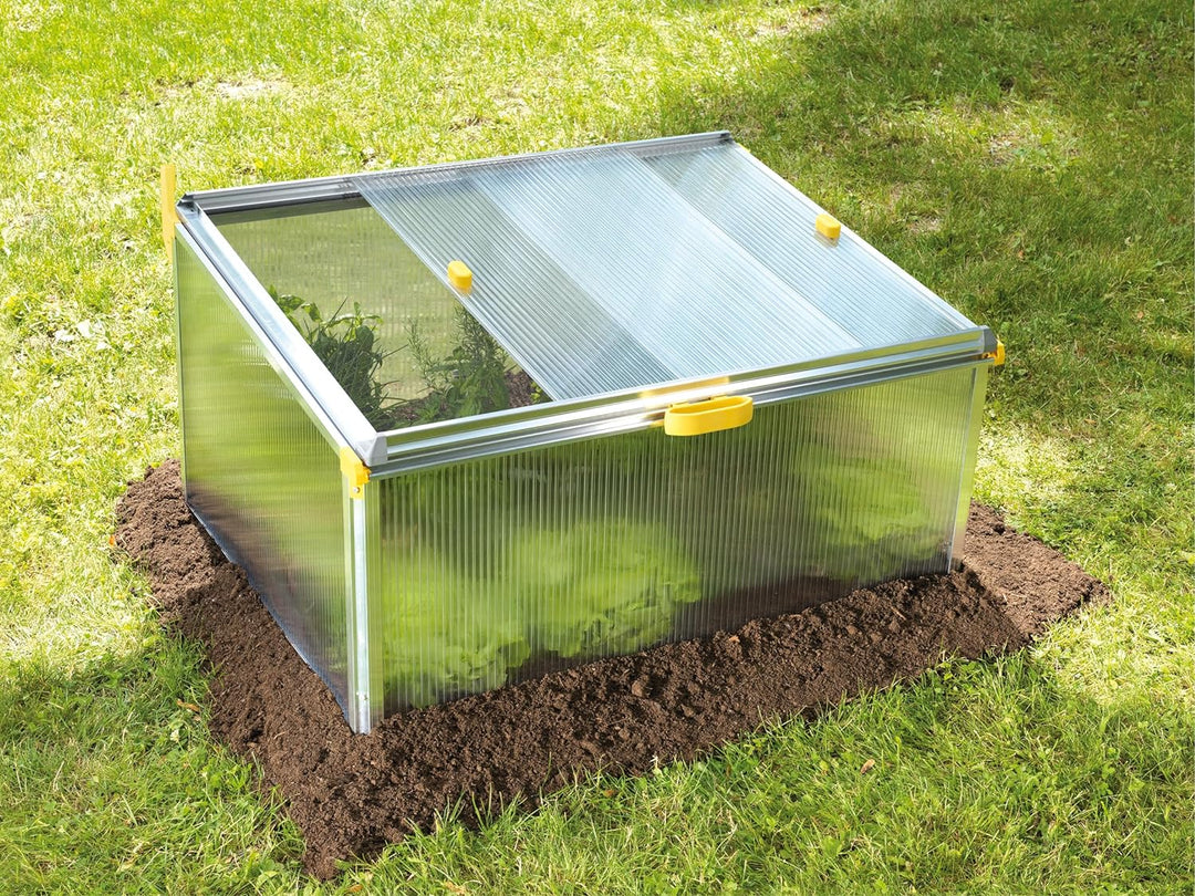 Juwel Frühbeet Biostar Protect 1000 (Gewächshaus mit Schädlingsnetz gegen Gemüsefliegen / Starkegen