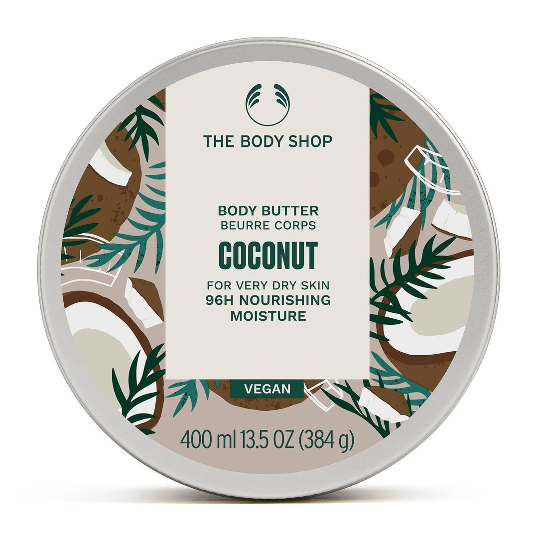 The Body Shop Coconut Body Butter/Kokosnuss Körperbutter für Trockene Haut grosse 400ml