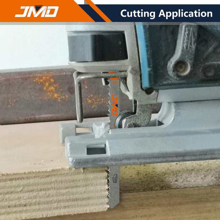 JMD 30 x T101B Stichsägeblatt Holz 100mm 10TPI Sägeblätter Stichsäge für Holz Zubehör Stichsäge Komp