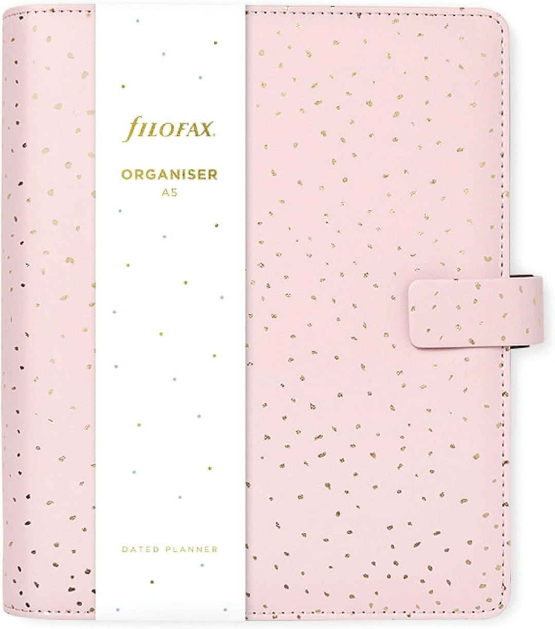 2021 , Filofax A5 Konfetti Rosenquarz Organizer, Rosenquarz