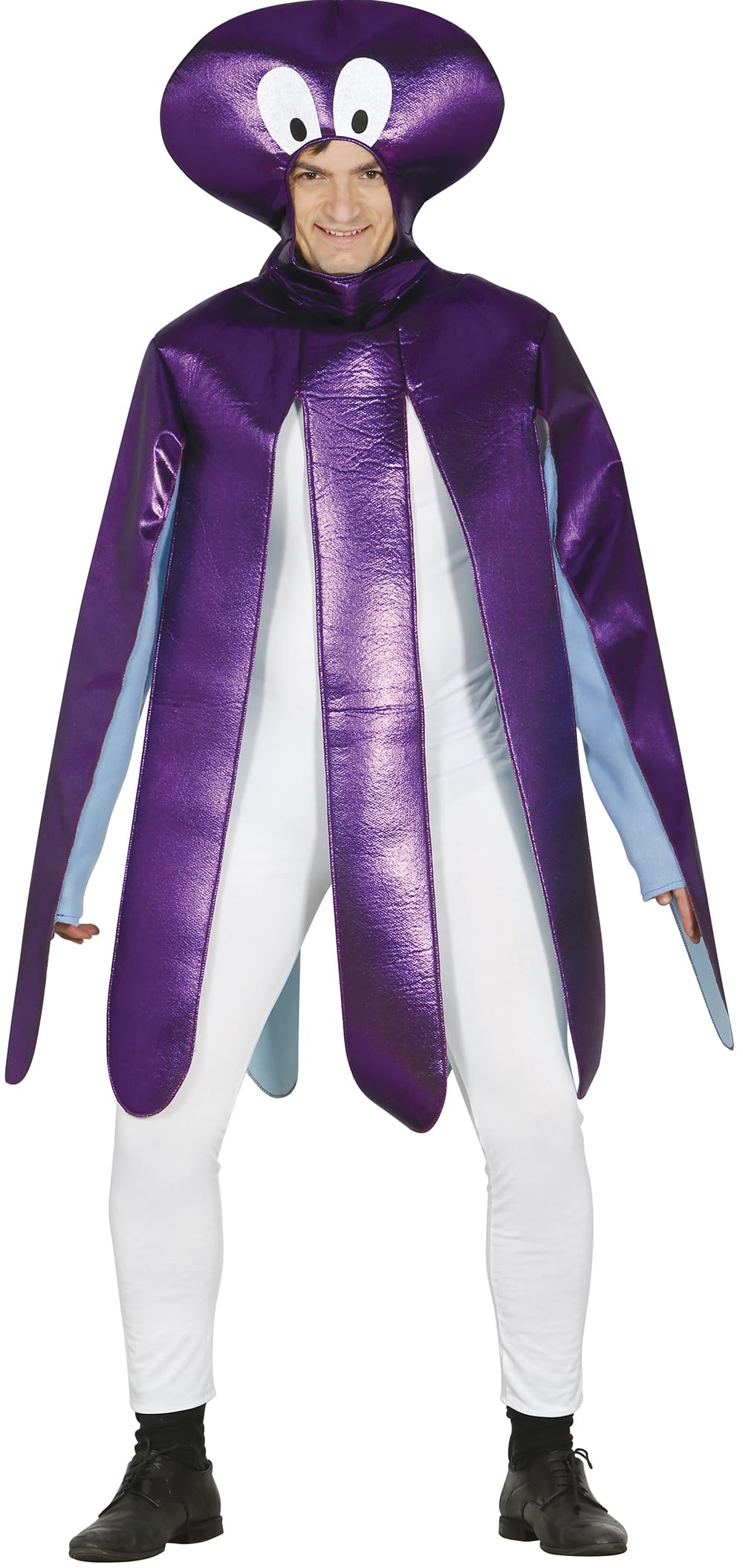 Vegaoo Kraken Kostüm für Erwachsene - Violett, L