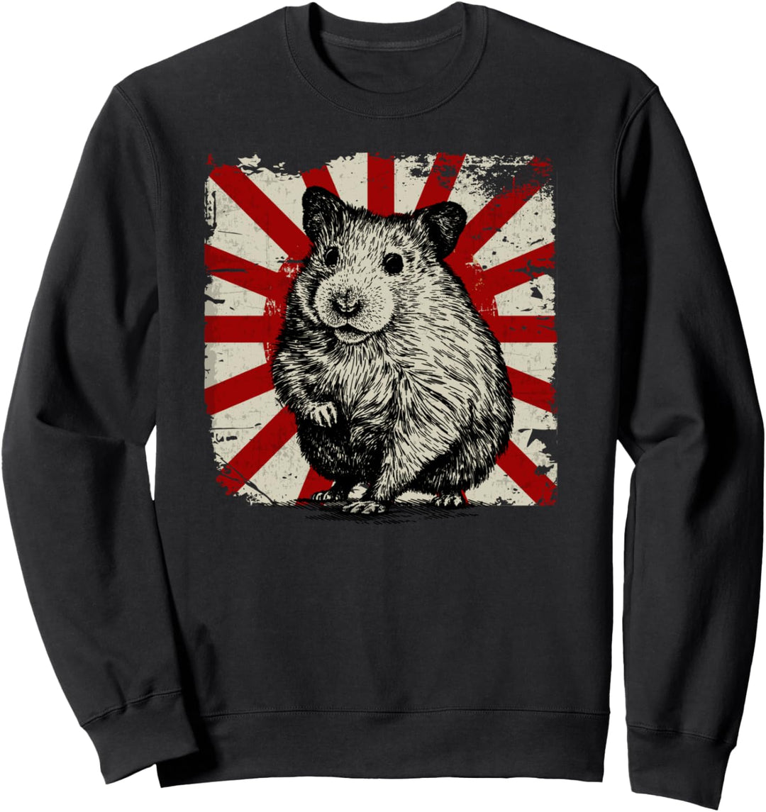 Vintage Retro Hamster Sweatshirt