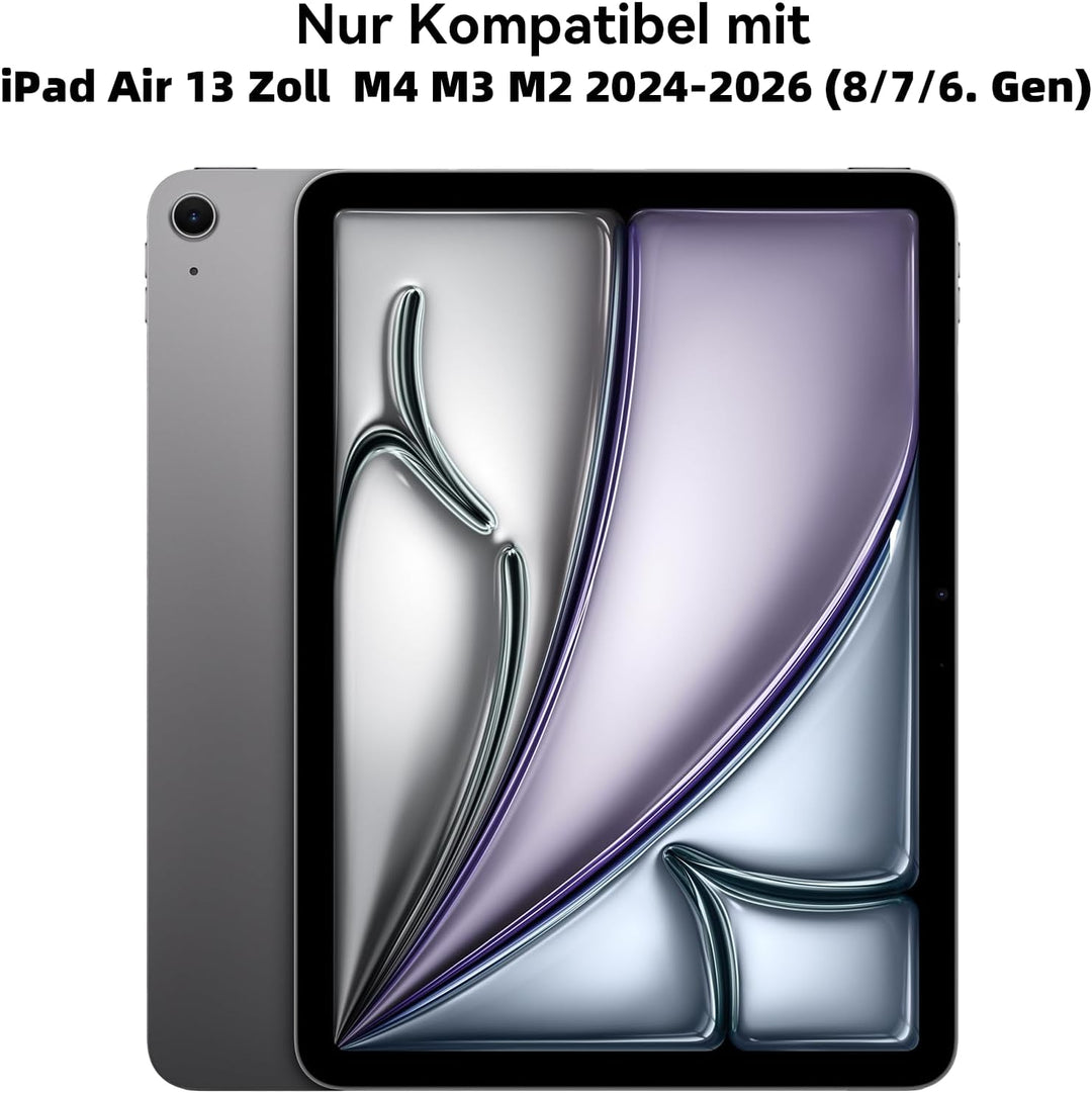 3 Stück Papier Folie Kompatibel mit iPad Air 6/7/8. Gen 13 Zoll (2024-2026, M2 M3 M4) Matte Papierfo