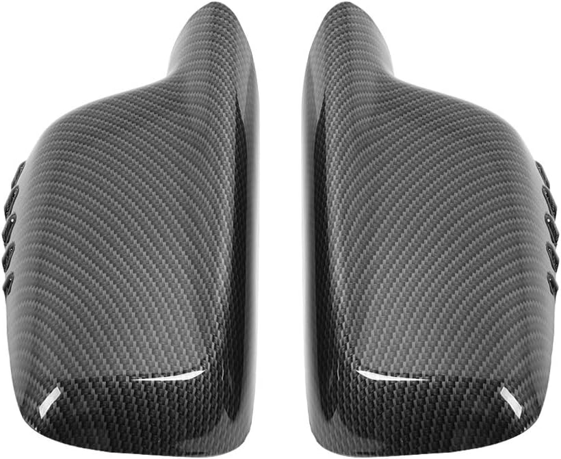 Tür Rückspiegel Abdeckung, Yctze 2 Stück Auto Rückspiegelkappen Rückspiegel Abdeckung Gehäuse Ersatz