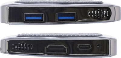 InLine® Multifunktions-Hub USB 3.2 Gen.2 USB Typ-C (2X USB-A 10Gb/s + 1xHDMI 4K@60Hz + 1x USB-C 10Gb