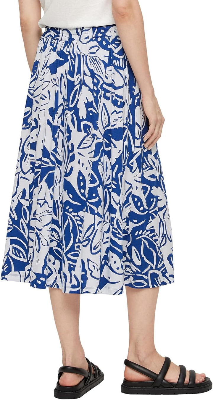 s.Oliver Damen Midi Rock Midi Rock 32 Blau 56a0, 32 Blau 56a0