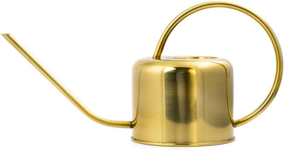 Kikkerland Giesskanne, Metall, Gold, 37.5 x 13 x 19.5 cm