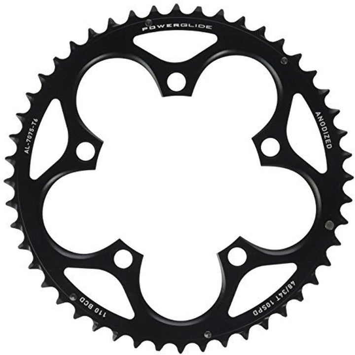 Truvativ Kettenblatt DH 34T 4 Bolzen 104 mm BCD X0DH Alu Blast schwarz 1x10, 11.6215.188.380 48T Ren