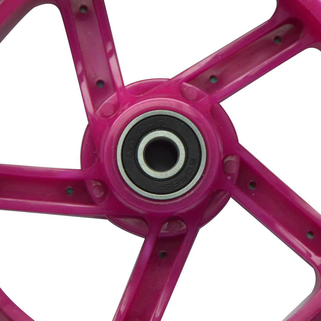 Apollo City Scooter Ersatzräderset Pro Wheels - ABEC 7 Kugellager, Roller Rad Ersatz-Räder passend f
