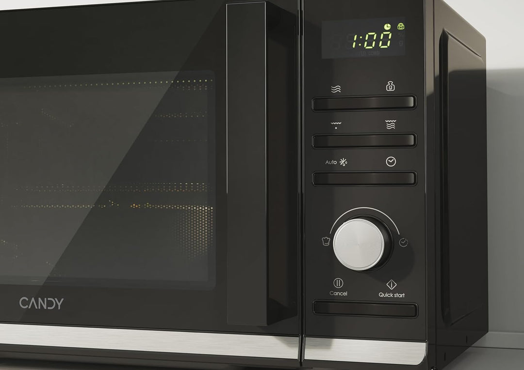 Candy CMGA20TNDB Mikrowelle / 700 Watt / Grill 1000 Watt / 20 Liter / Auftauen/Grilleinsatz/Expressk