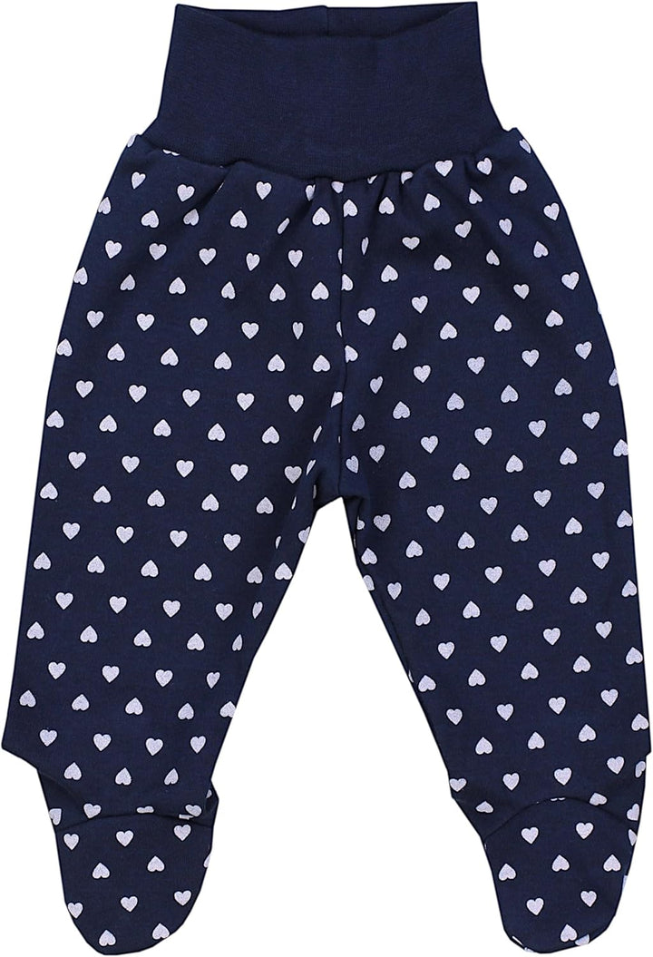 TupTam Baby Mädchen Jungen Bekleidungsset Langarmbody Hose Mütze mit Aufdruck Spruch 3 teilig 62 Her